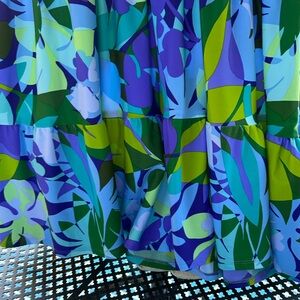 Vibrant Multicolor Floral Libby dress